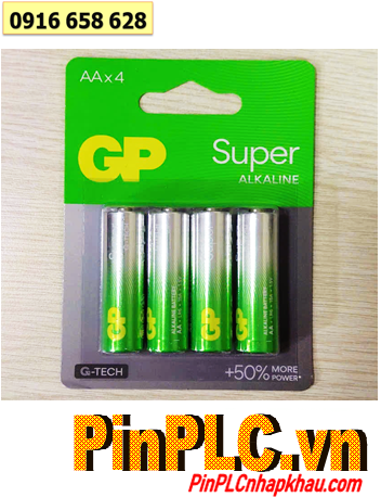 GP15A21SBC4 Super Alkaline, Pin AA 1.5v GP15A21SBC4 /LR6 Super Alkaline (Vỉ 4viên), MẪU MỚI GP15A21SBC4 Super Alkaline, Pin AA 1.5v GP15A21SBC4 /LR6 Super Alkaline (Vỉ 4viên), MẪU MỚI